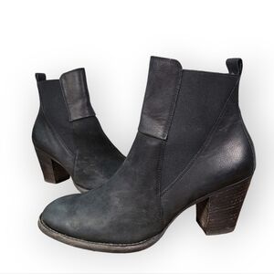 Paul Green Black Ankle Boots